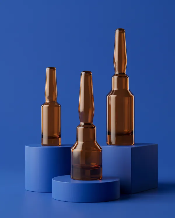 Amber Şırınga Serum Şişesi 1,5–5 ml
