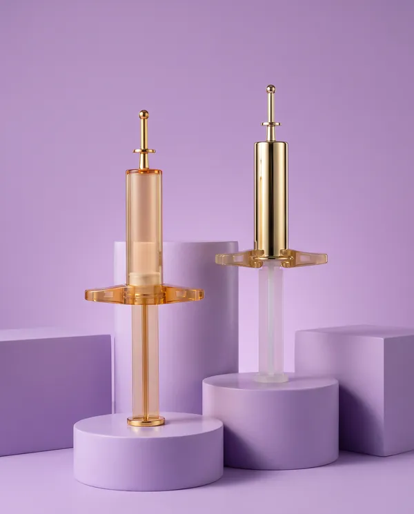 Amber Vidalı Kapaklı Şırınga Serum Şişesi 1,5 ml