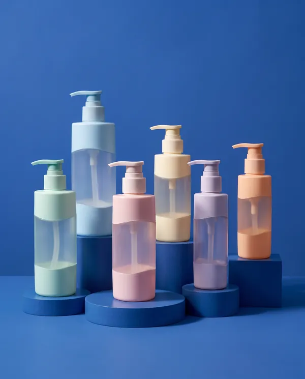Buzlu Silindir Pompalı Şişe 100–500 ml