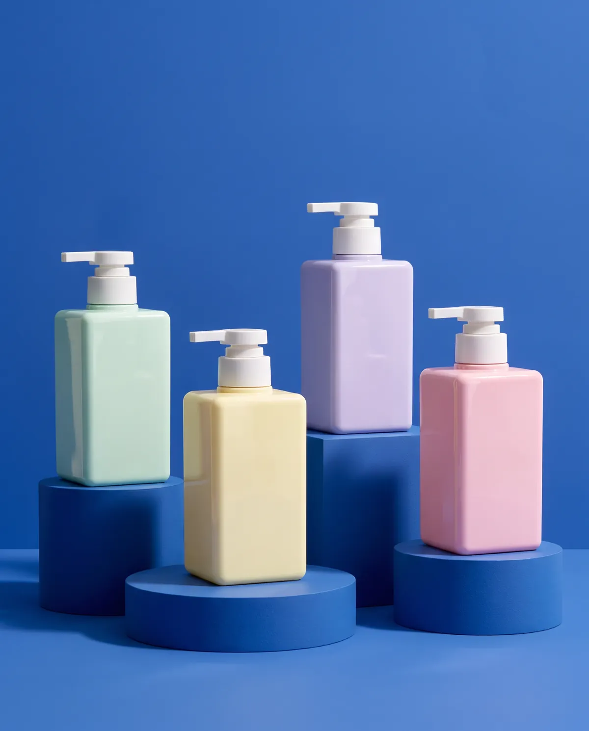 Kare Pompalı Şişe 500 ml