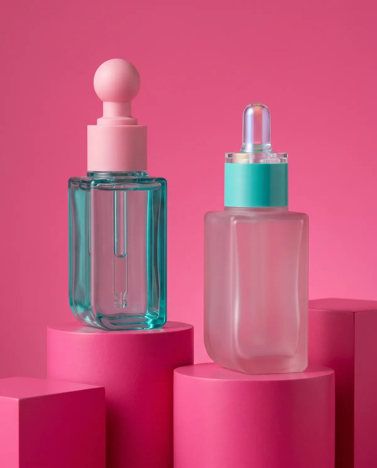 Mat Damlalıklı Cilt Bakım Şişesi 30 ml