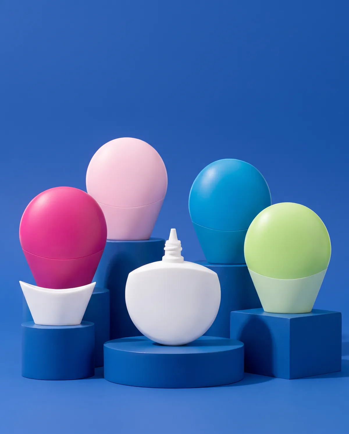 Mat Oval Vidalı Kapaklı Şişe 50 ml