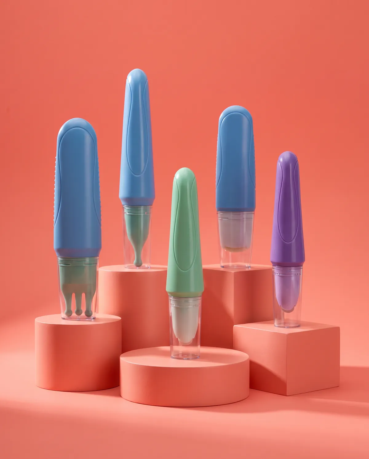 Mat Özel Formlu Damlalıklı Şişe 30–50 ml