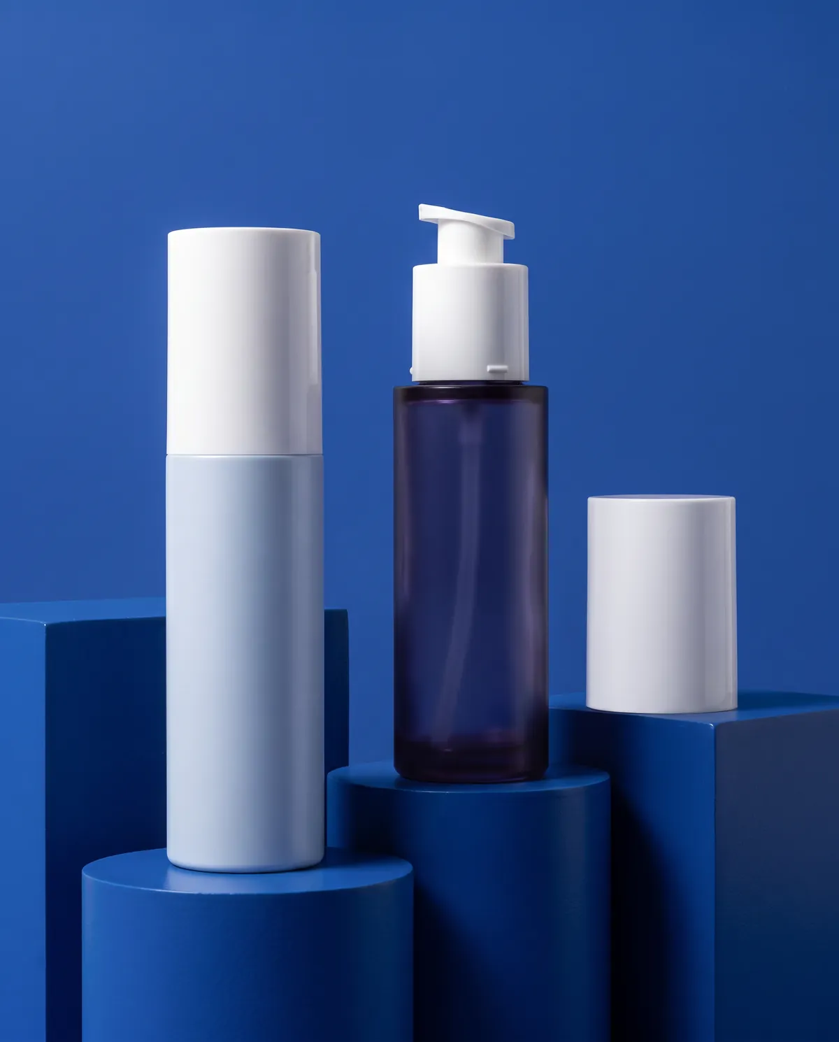 Mat Pompalı Cilt Bakım Şişesi 50–100 ml