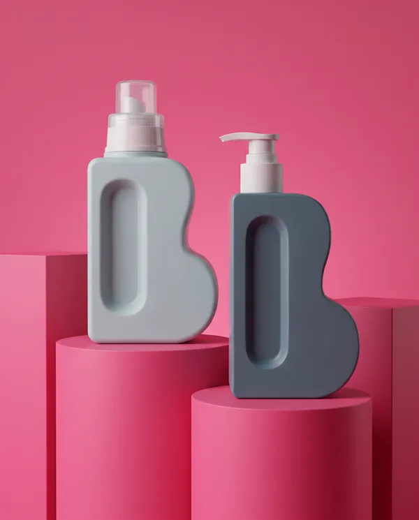 Mat Pompalı Ev Bakım Şişesi 300–600 ml