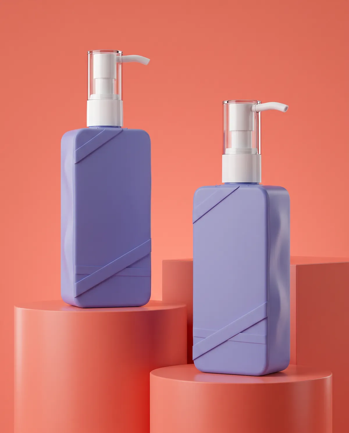 Mat Pompalı Losyon Şişesi 250 ml