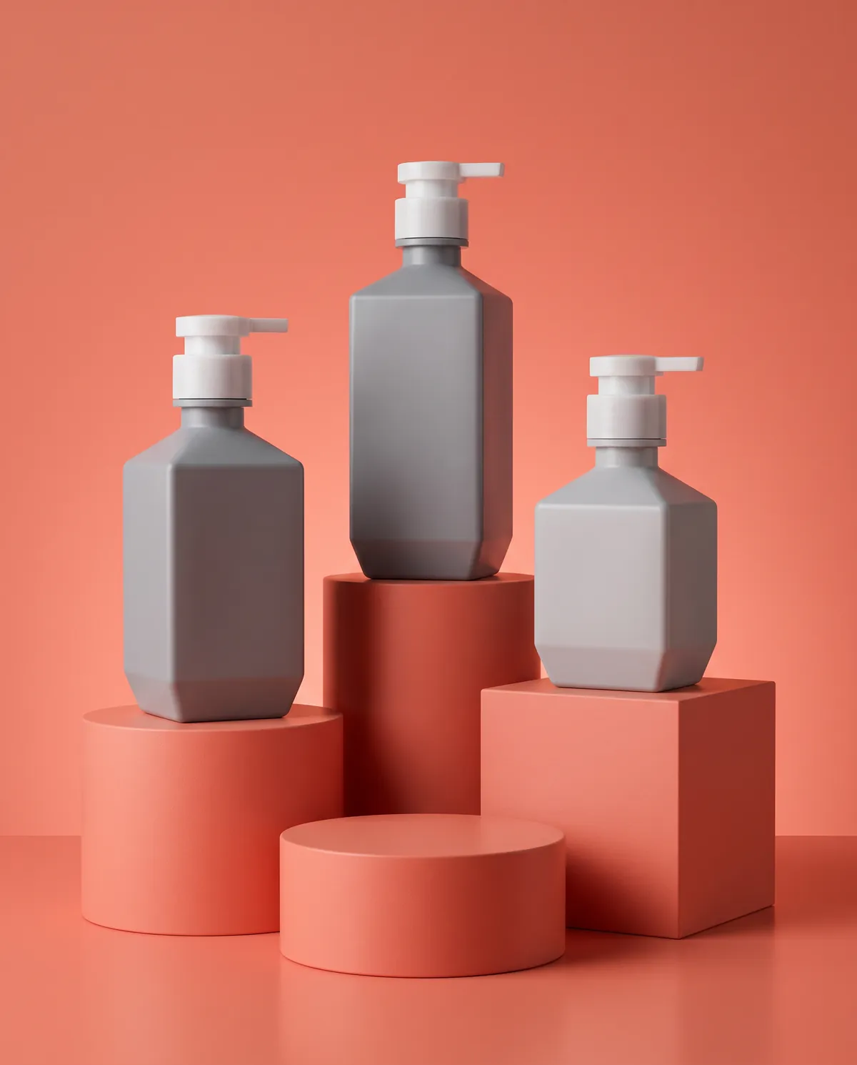 Mat Pompalı Losyon Şişesi 280–600 ml
