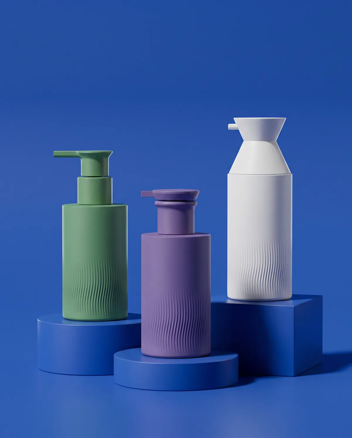 Mat Pompalı Losyon Şişesi 300–400 ml