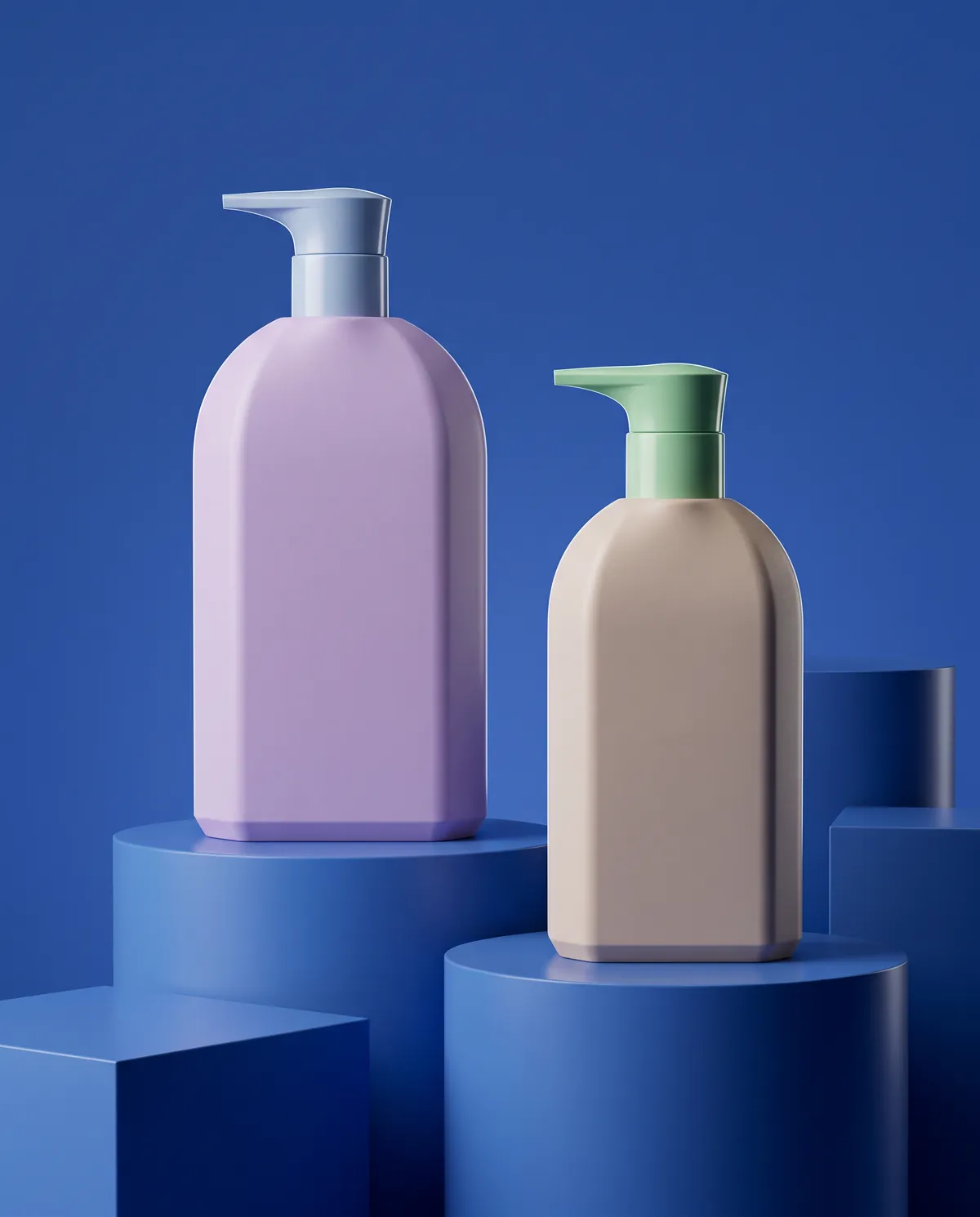 Mat Pompalı Losyon Şişesi 300–500 ml