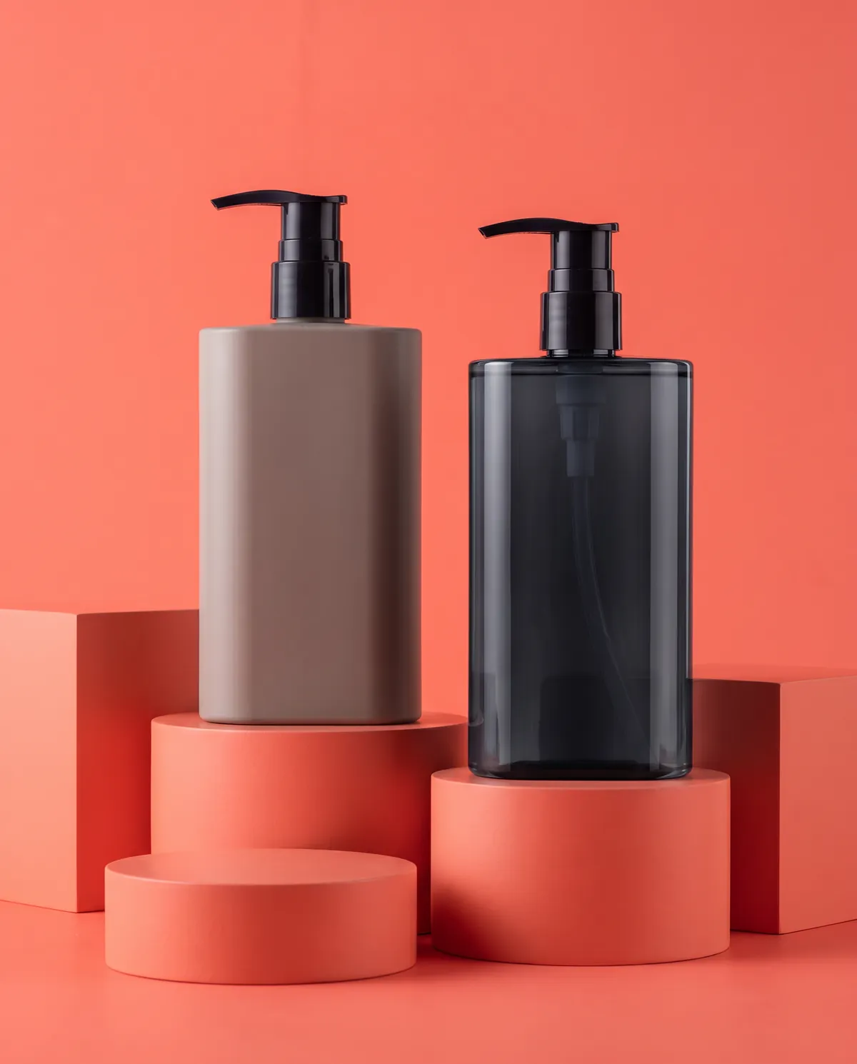 Mat Pompalı Losyon Şişesi 300 ml