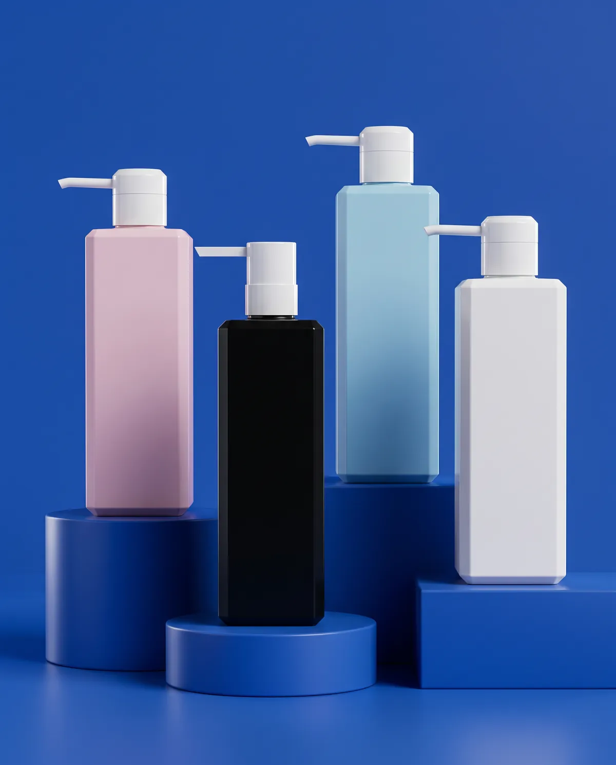 Mat Pompalı Losyon Şişesi 500–750 ml
