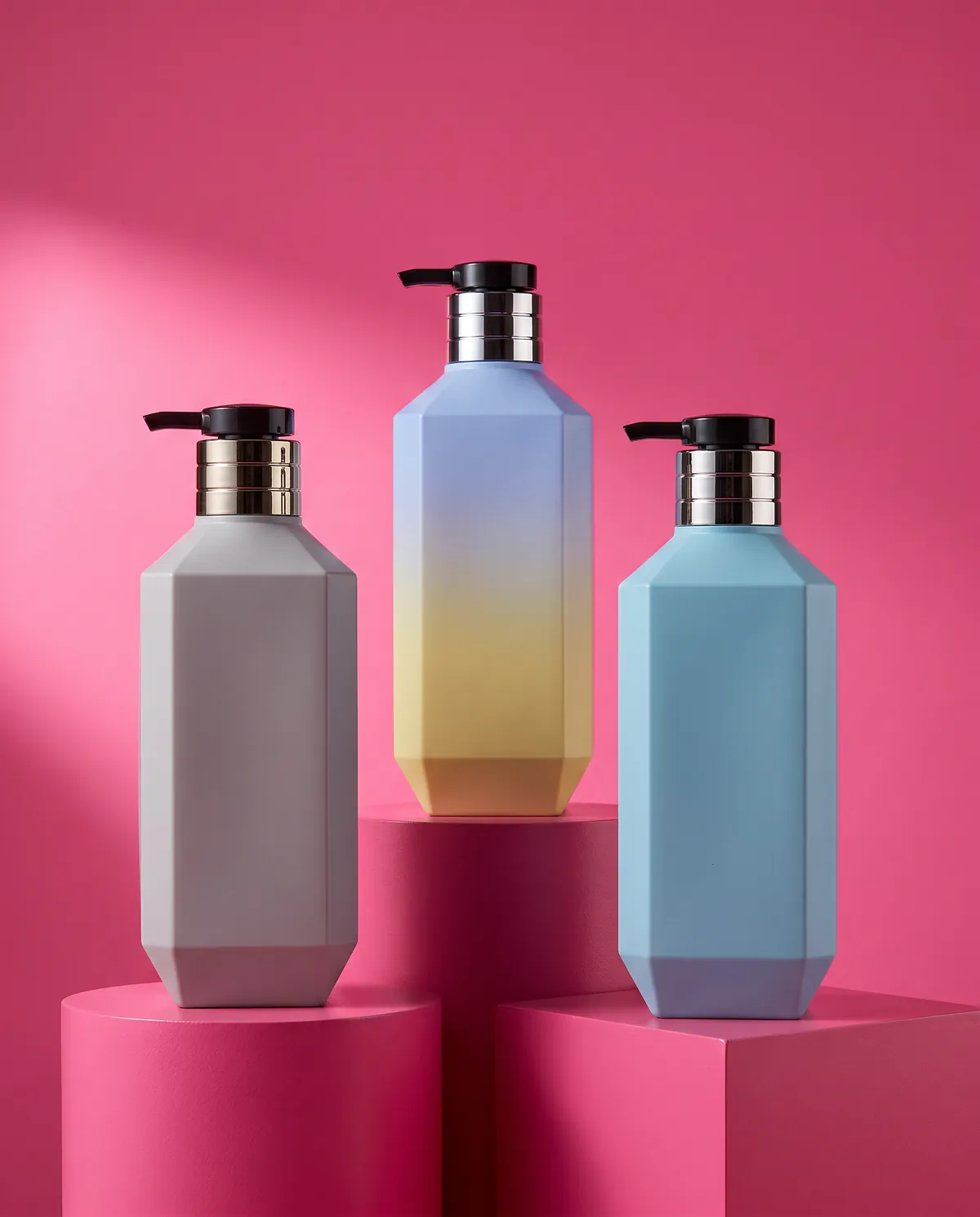 Mat Pompalı Losyon Şişesi 500 ml