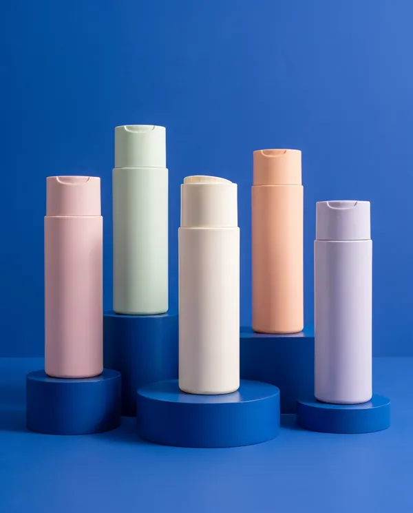 Mat Silindir Flip Kapaklı Şişe 250 ml