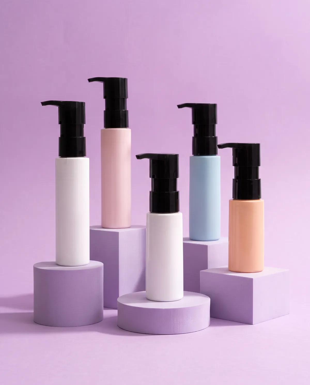 Mat Silindir Pompalı Şişe 30–80 ml