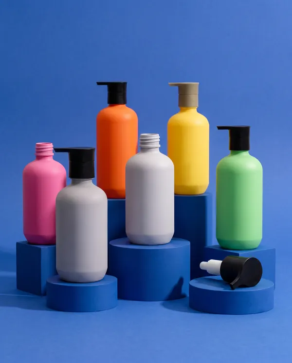 Mat Silindir Pompalı Şişe 300 ml