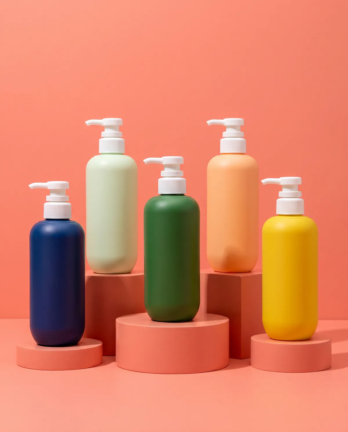 Mat Silindir Pompalı Şişe 800 ml