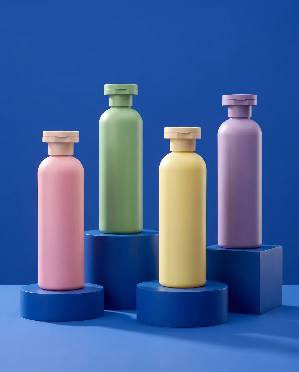 Mat Silindir Vidalı Kapaklı Şişe 250 ml