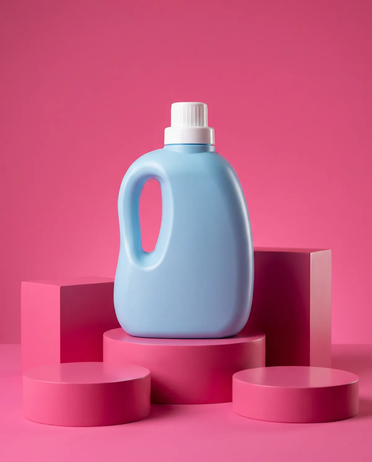 Mat Vidalı Kapaklı Ev Bakım Şişesi 2000 ml