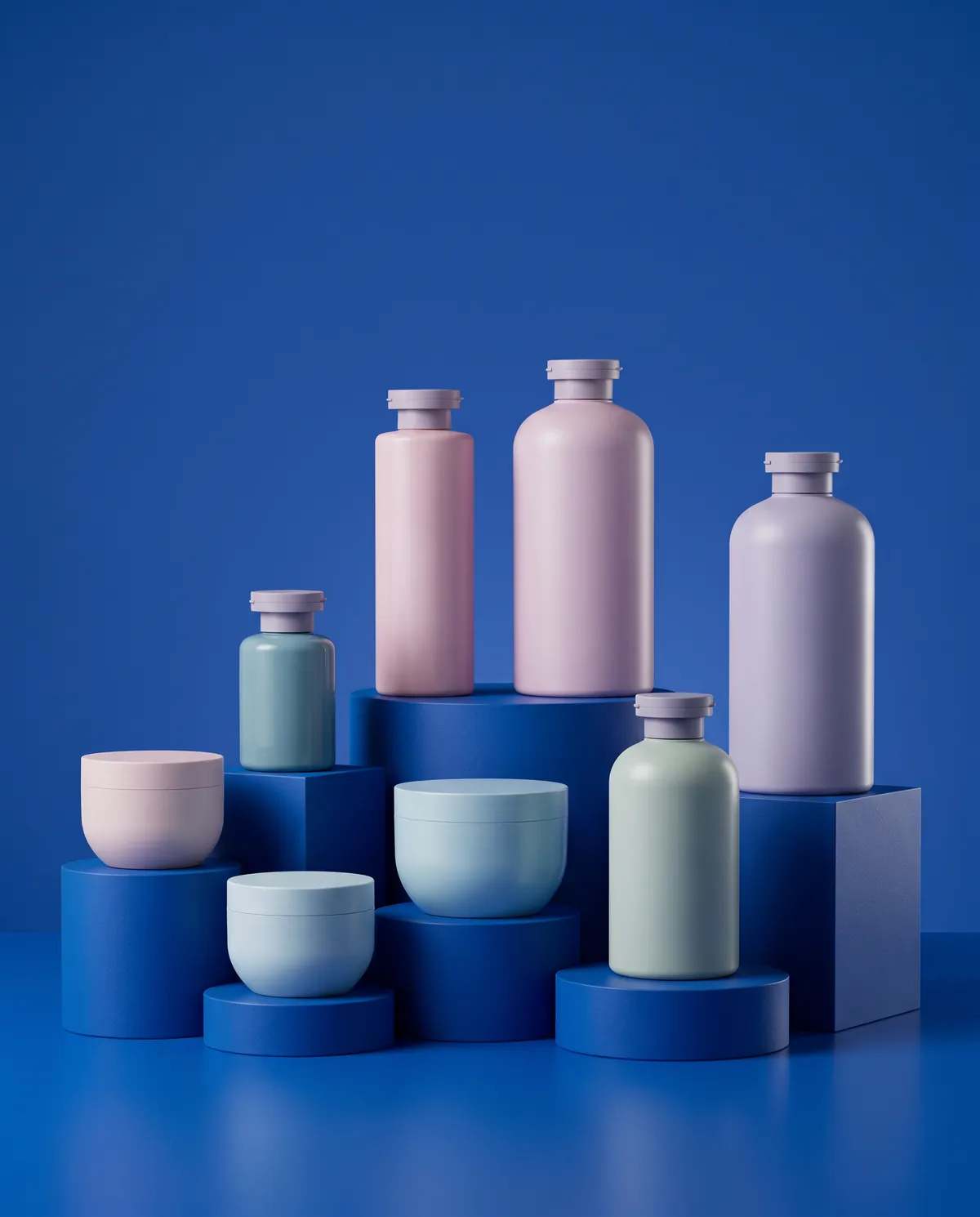 Mat Vidalı Kapaklı Losyon Şişesi 120–500 ml