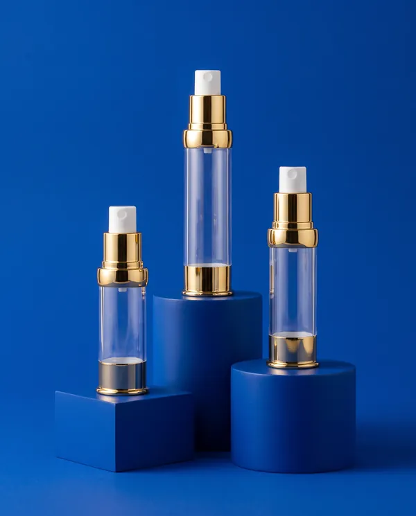 Metalik Airless Şişe 15–50 ml