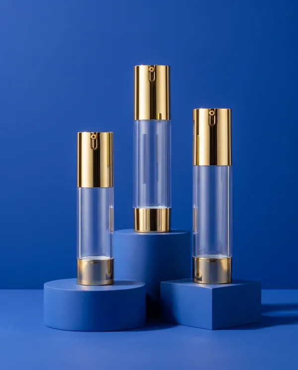 Metalik Airless Şişe 15–50 ml