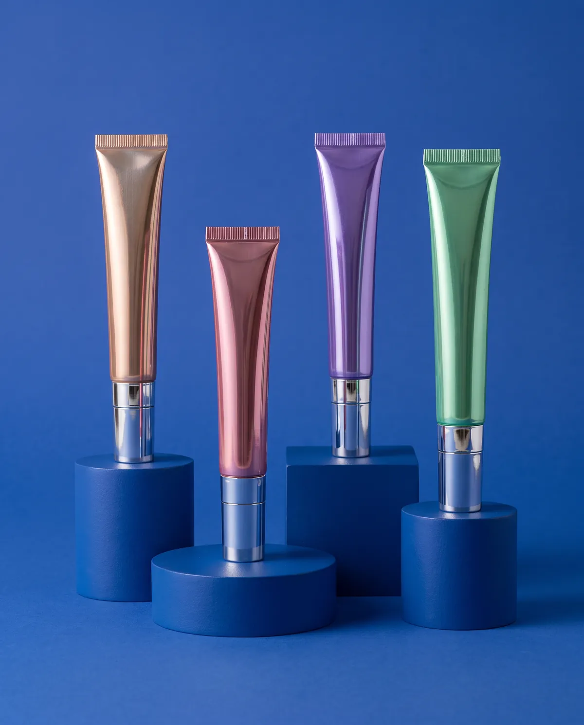 Metalik Vidalı Kapaklı Cilt Bakım Şişesi 15–30 ml