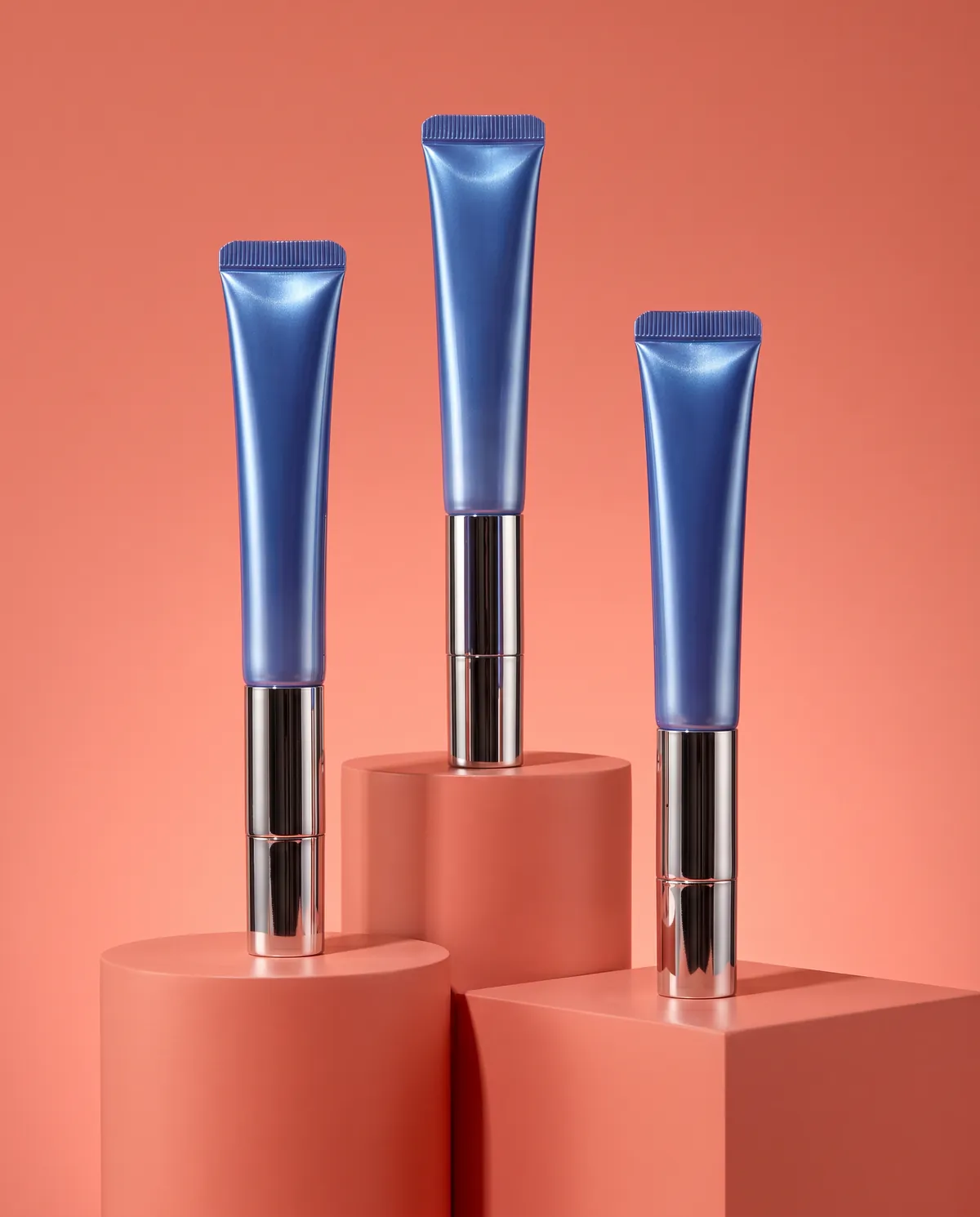 Metalik Vidalı Kapaklı Cilt Bakım Şişesi 20 ml