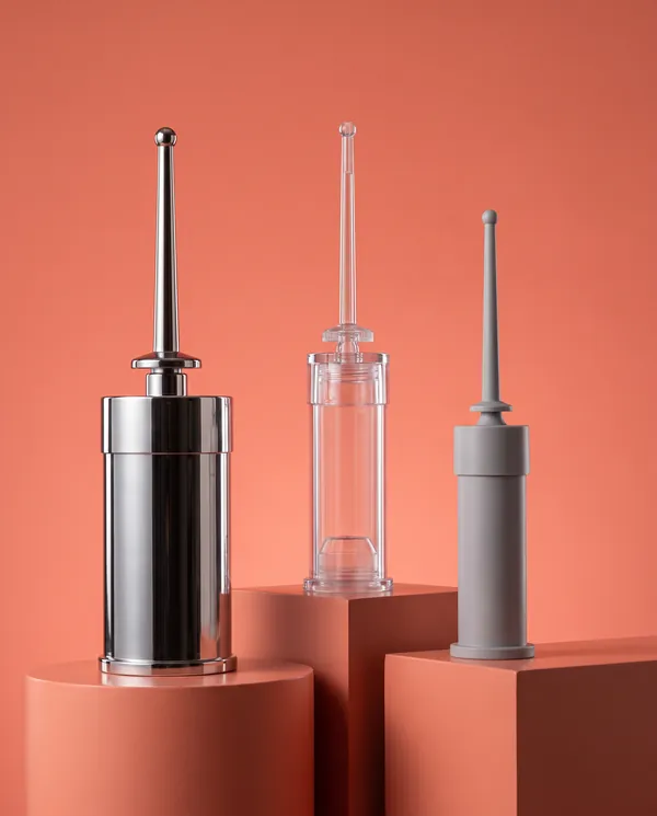 Metalik Vidalı Kapaklı Şırınga Serum Şişesi 1–5 ml