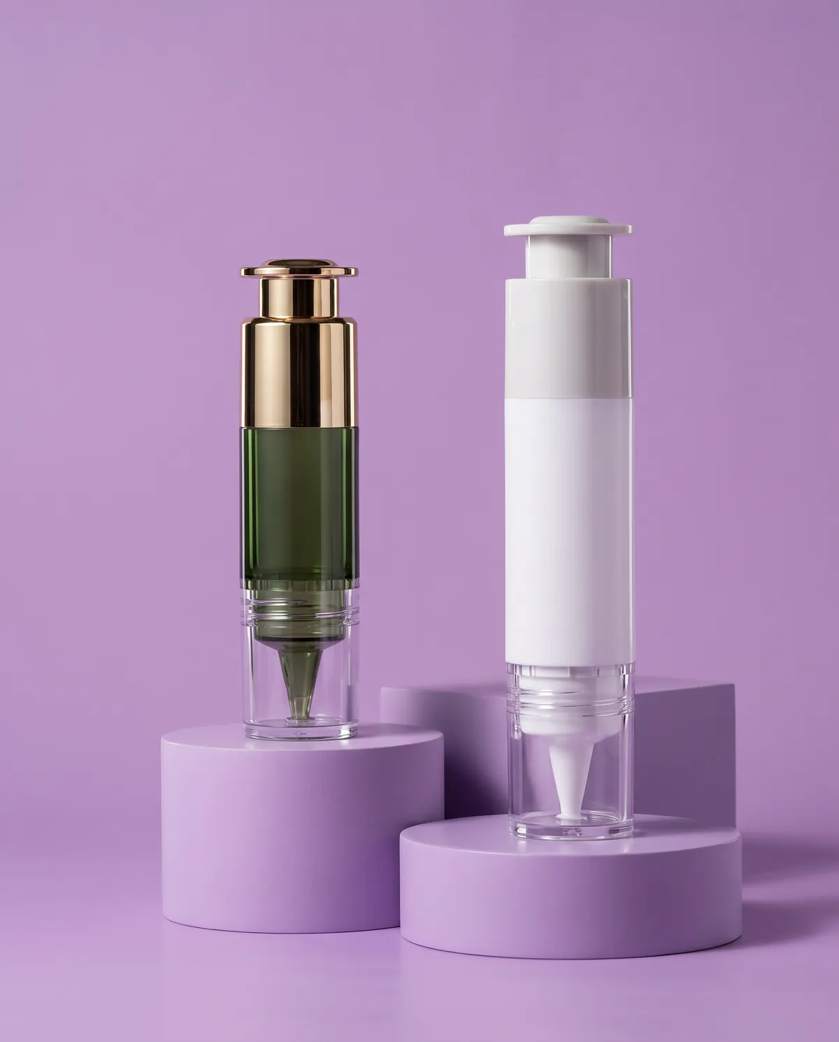 Metalik Vidalı Kapaklı Şırınga Serum Şişesi 10–15 ml