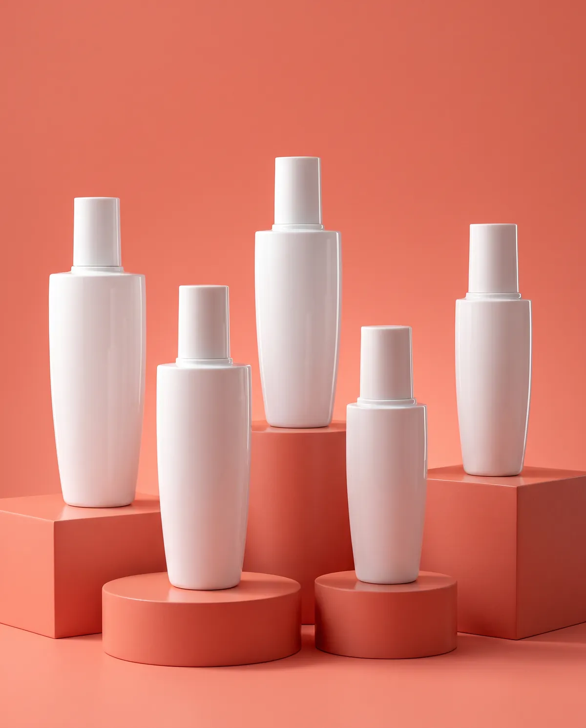 Özel Formlu Vidalı Kapaklı Şişe 100–300 ml