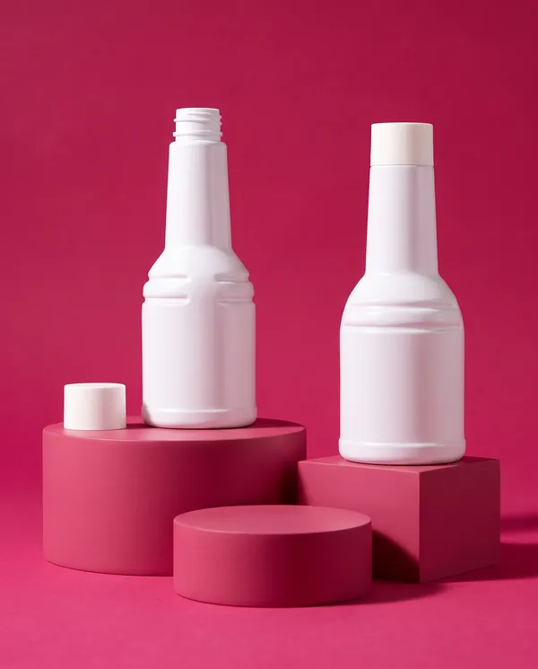 Özel Formlu Vidalı Kapaklı Şişe 100 ml