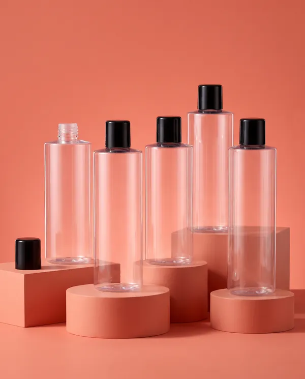 Özel Formlu Vidalı Kapaklı Şişe 200 ml