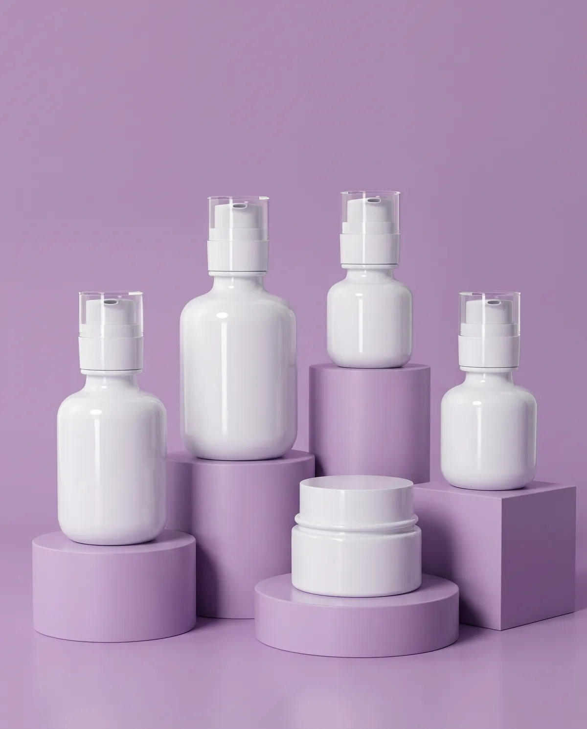 Pompalı Cilt Bakım Şişesi 30–150 ml