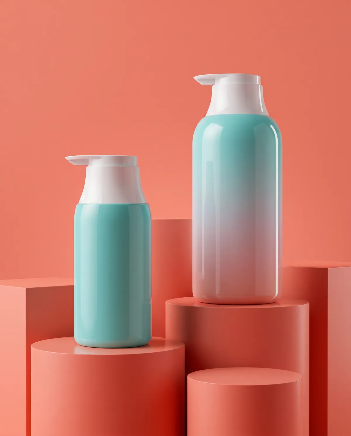 Pompalı Losyon Şişesi 300–500 ml