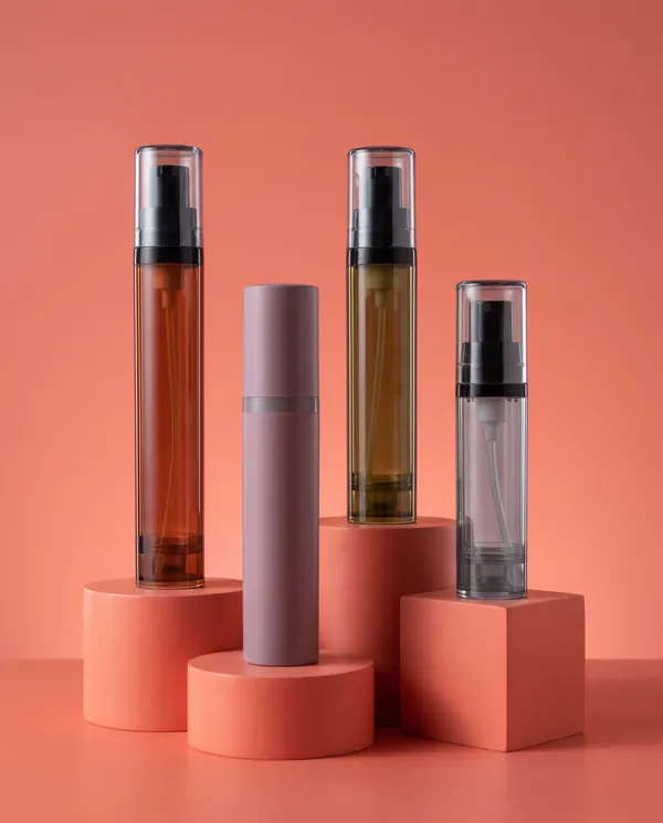 Renkli Şeffaf Airless Şişe 5–15 ml