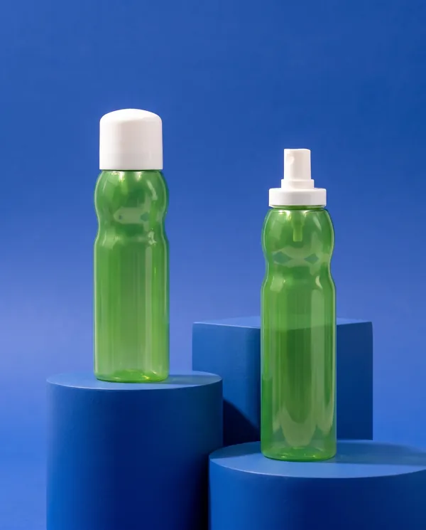 Renkli Şeffaf Özel Formlu Sprey Şişe 150 ml
