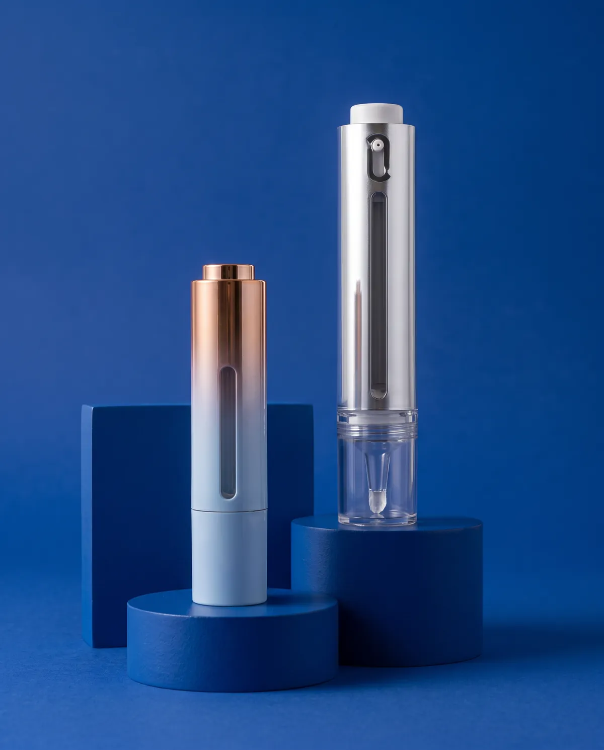 Şeffaf Vidalı Kapaklı Şırınga Serum Şişesi 15–30 ml