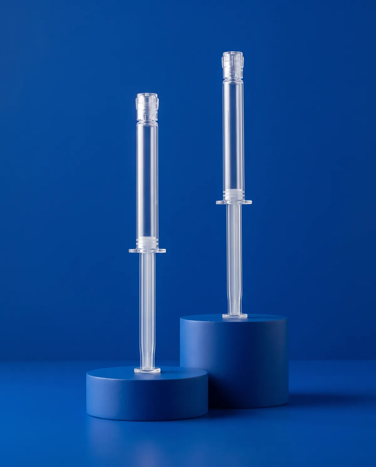 Şeffaf Vidalı Kapaklı Şırınga Serum Şişesi 3 ml