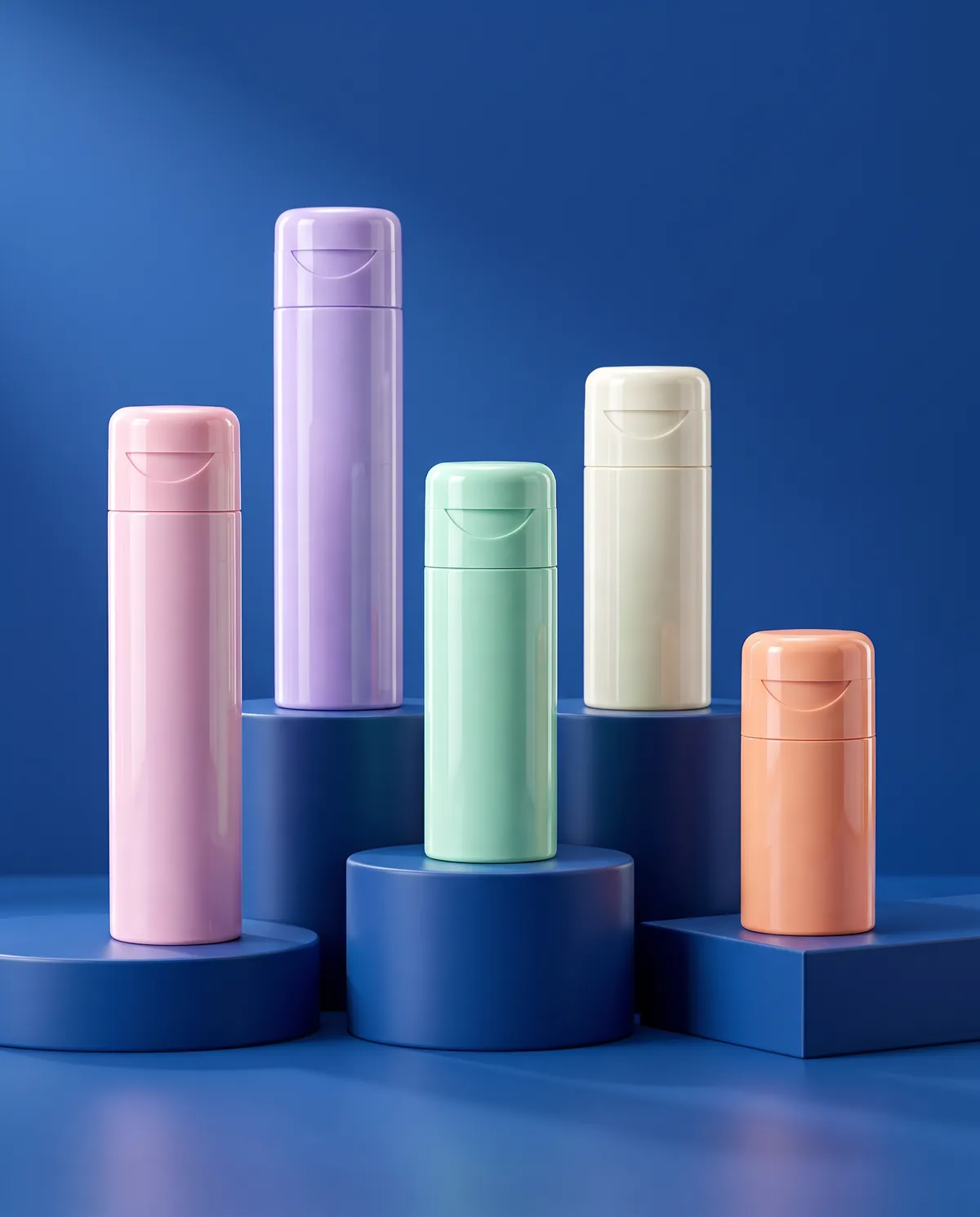 Silindir Flip Kapaklı Şişe 60–250 ml