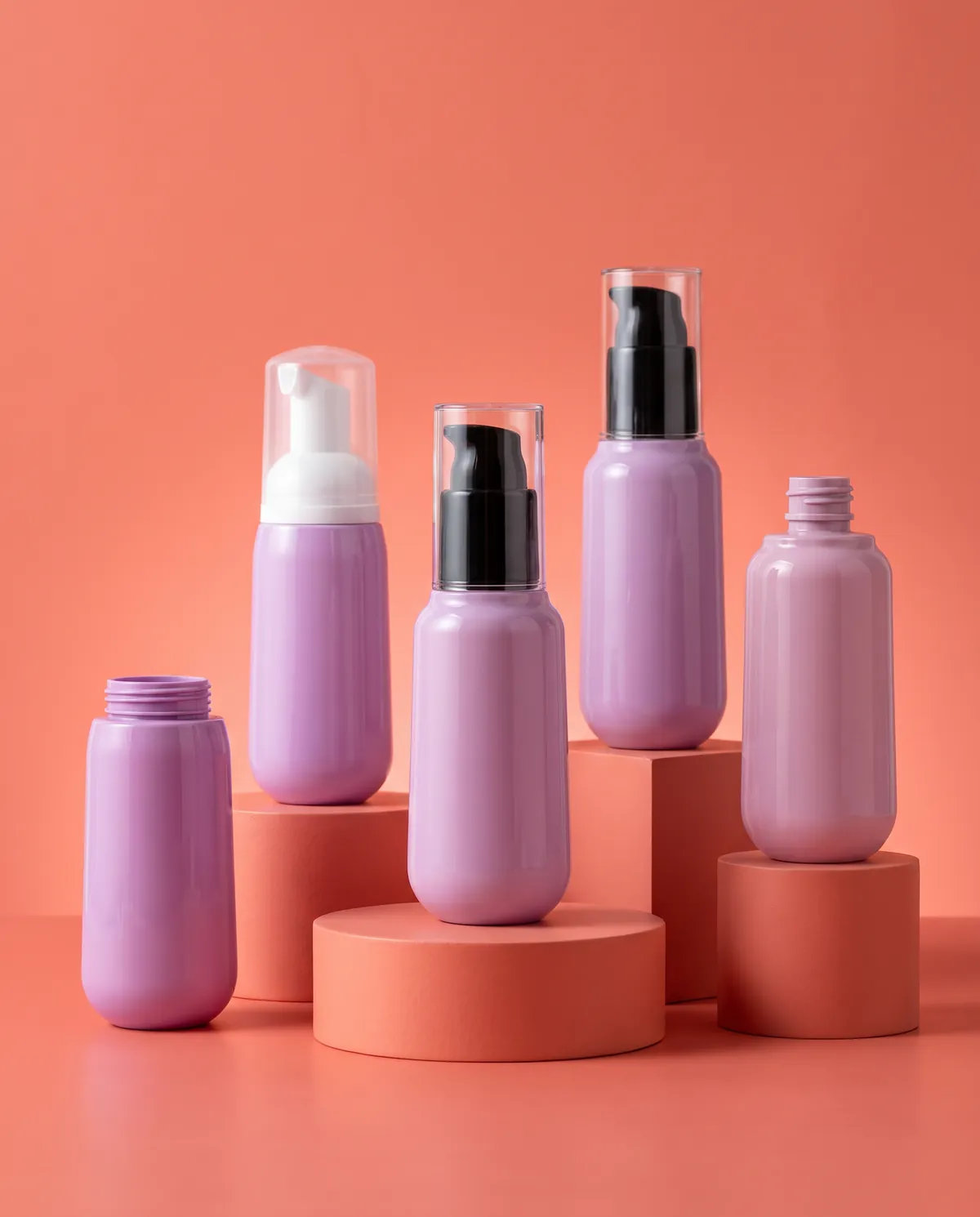 Silindir Köpük Pompalı Şişe 80–100 ml