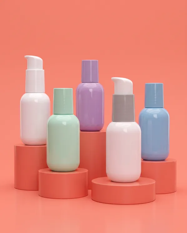 Silindir Pompalı Şişe 50 ml