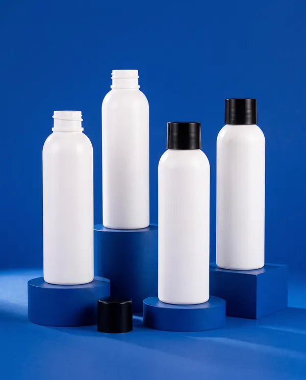 Silindir Vidalı Kapaklı Şişe 60 ml