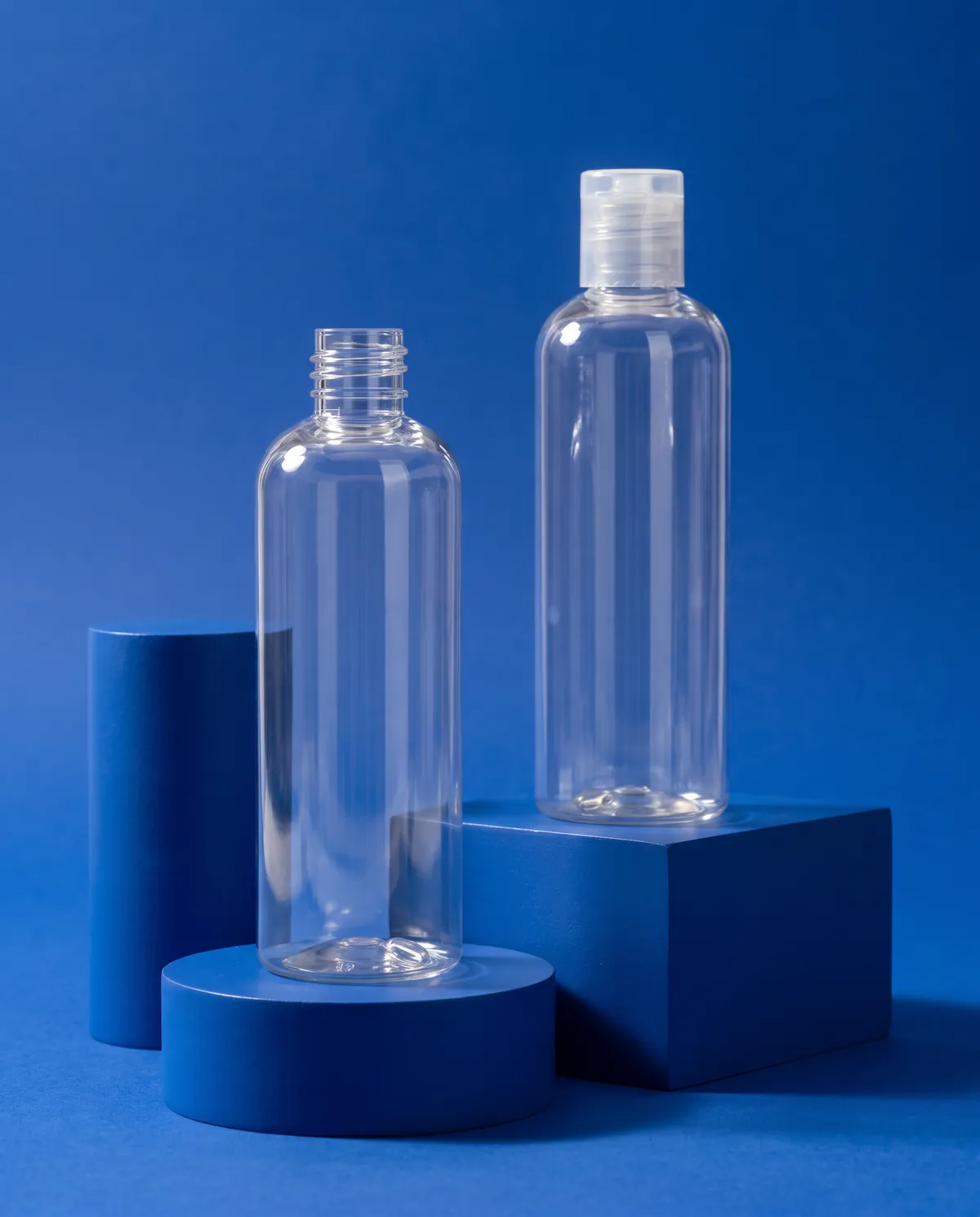 Silindir Vidalı Kapaklı Şişe 95 ml